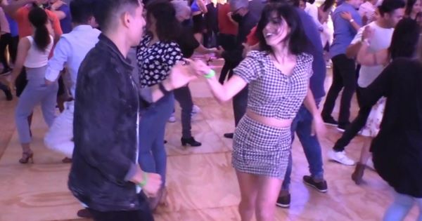 Veronica Sanchez & Jorge Velasco social salsa dancing @ Fusion Salsa Fest '21!