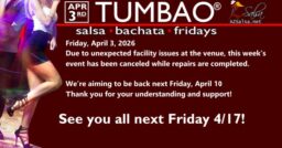 TUMBAO Latin Fridays!