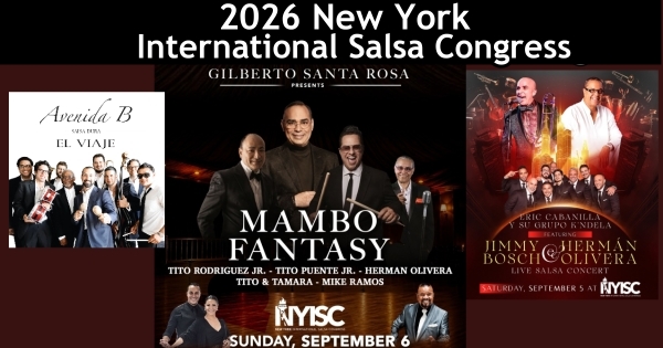 New York International Salsa Congress, Sep 3-7, 2026